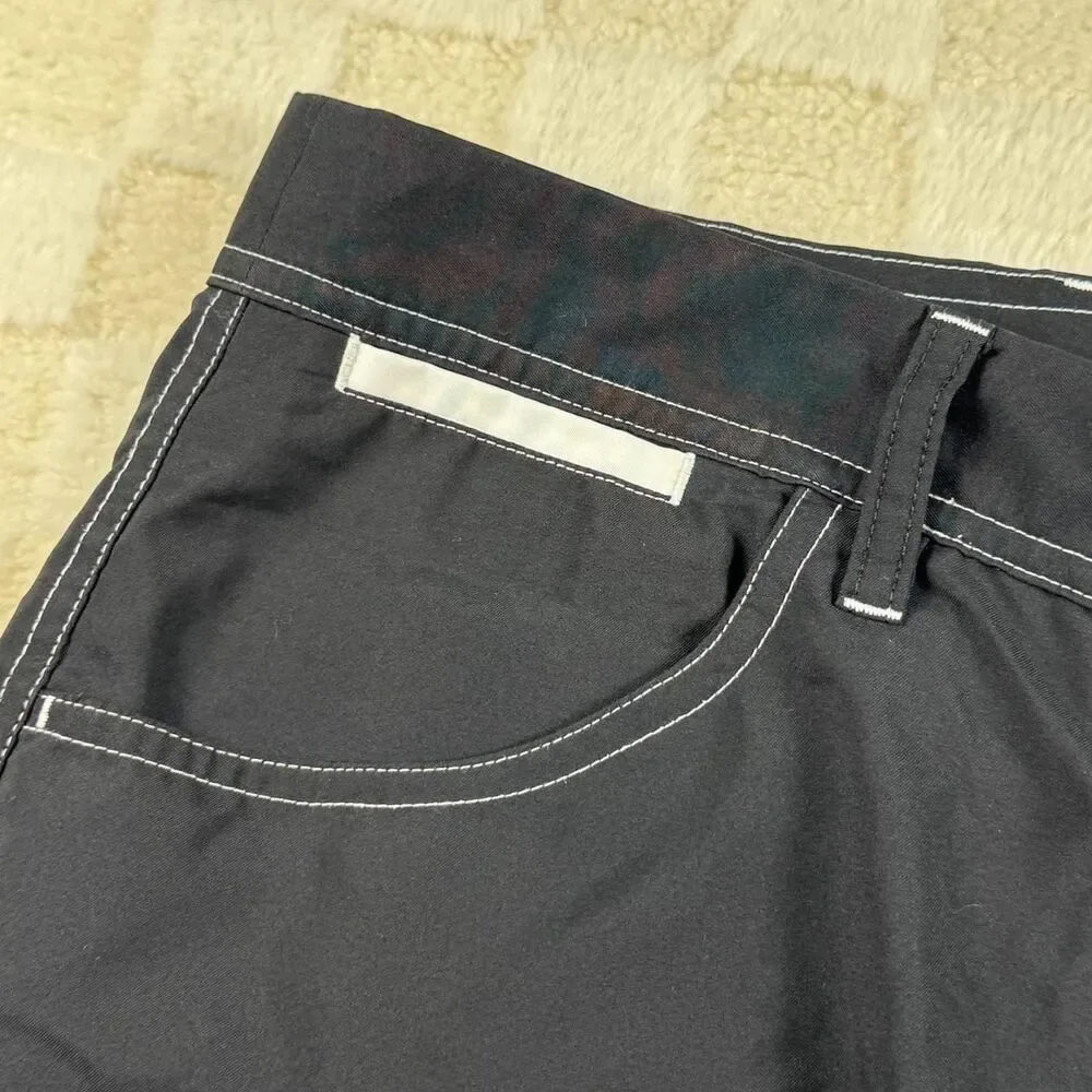 Adidas Men's Black Swim-briefs-shorts